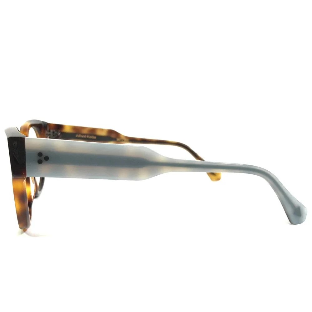 Alfred Kerbs Eyeglasses Frames ANITA HV Havana Gray Tortoise Full Rim 50-20-140